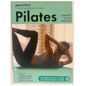 Pilates Home Workout Guide Book ProActive Fitness Exercise Training Flexibility